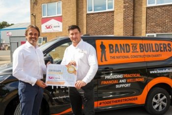 SIG ROOFING SIGNS UP TO  SUPPORT BAND OF BUILDERS